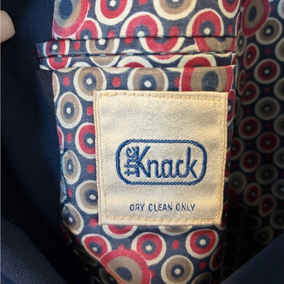 Men’s Vintage 1970 Knack Blazer Jacket Navy Blue Size 50L - Picture 6 of 13